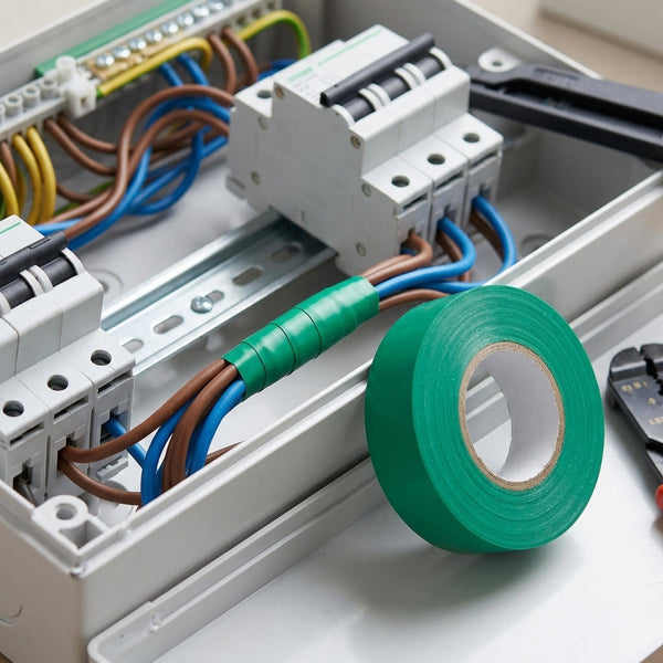 19mm Green PVC Electrical Insulation Tape - 20m