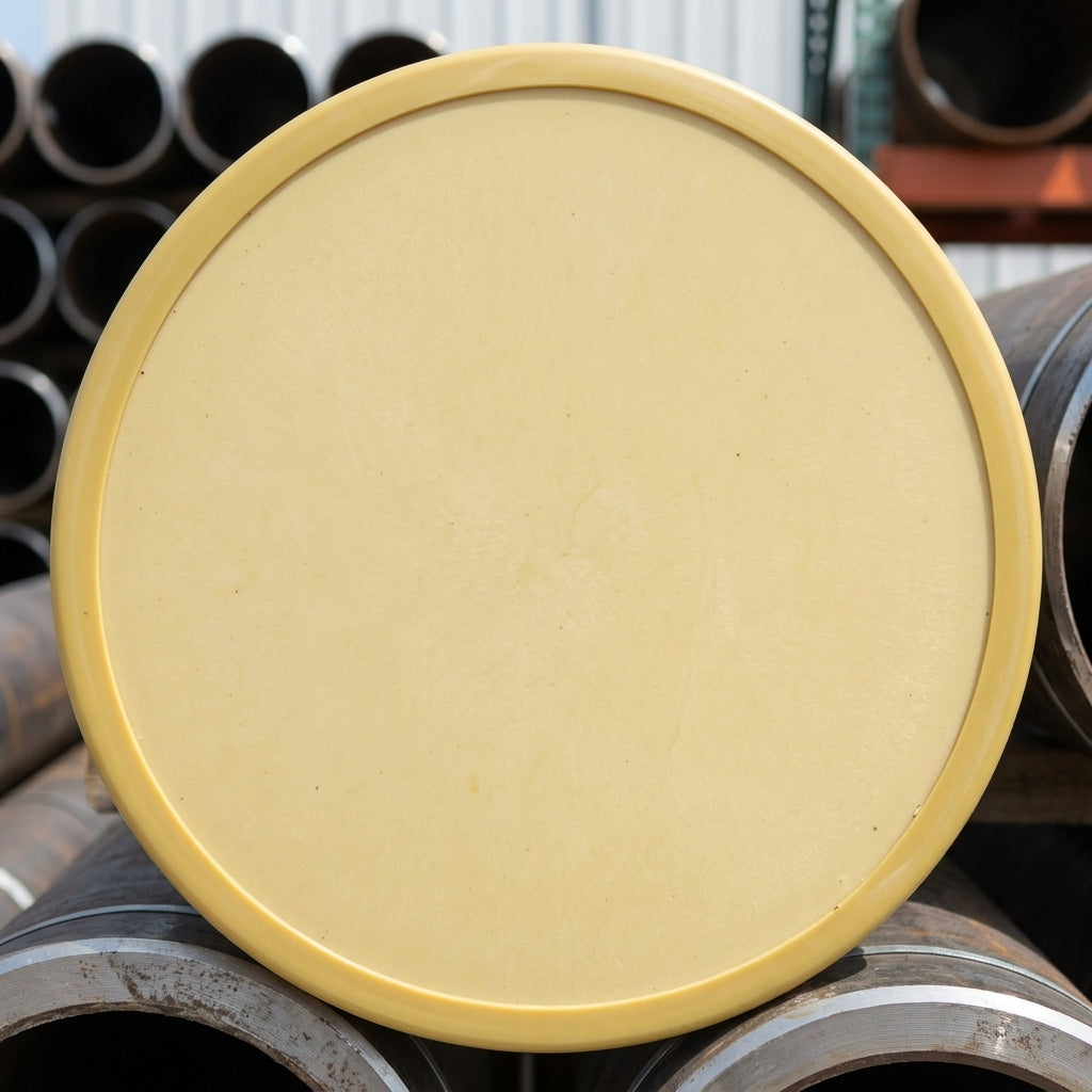 10" ANSI Flange Cover Cap - 508mm ID, Polyethylene
