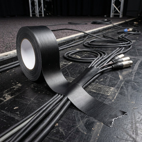 100mm Black Gaffer Tape - 50m