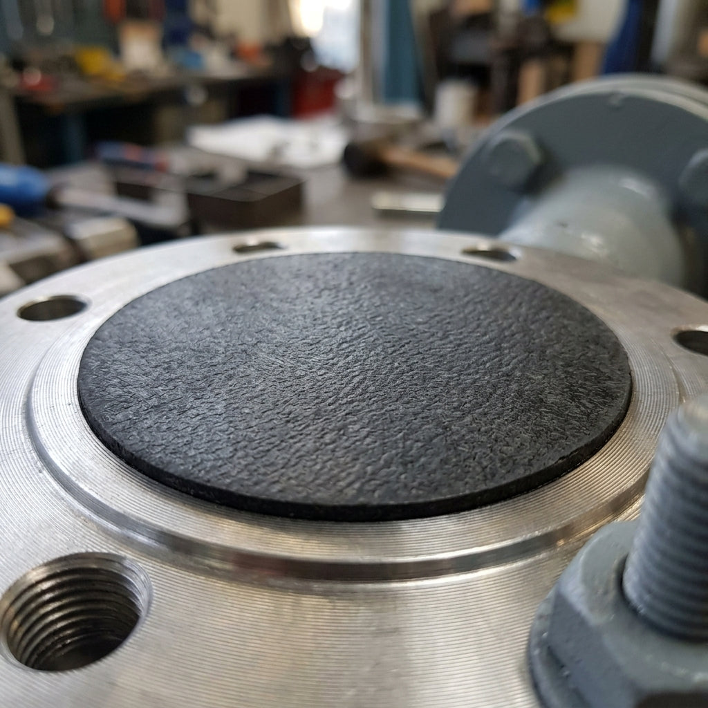 DN 20 DIN Self-Adhesive Flange Disc – 58mm, Neoprene (view 2)