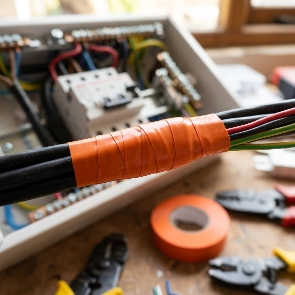 19mm Orange PVC Electrical Insulation Tape - 33m (view 2)
