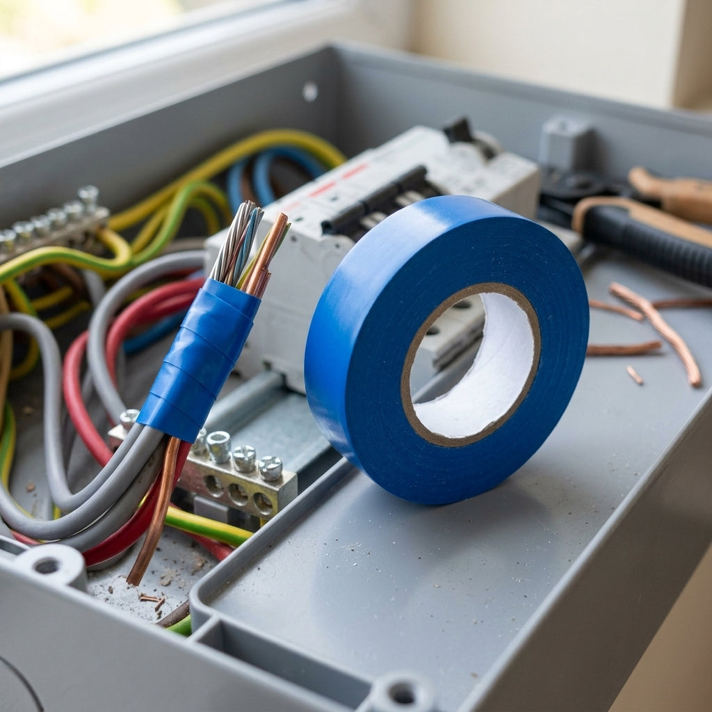 19mm Blue PVC Electrical Insulation Tape - 20m